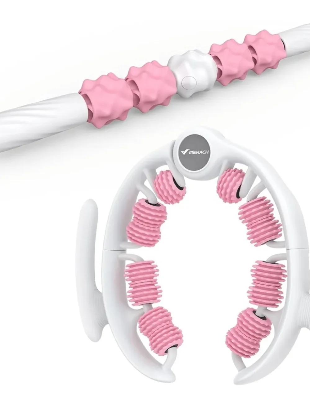 MERACH Cellulite Massage Tool with Push Pull Roller